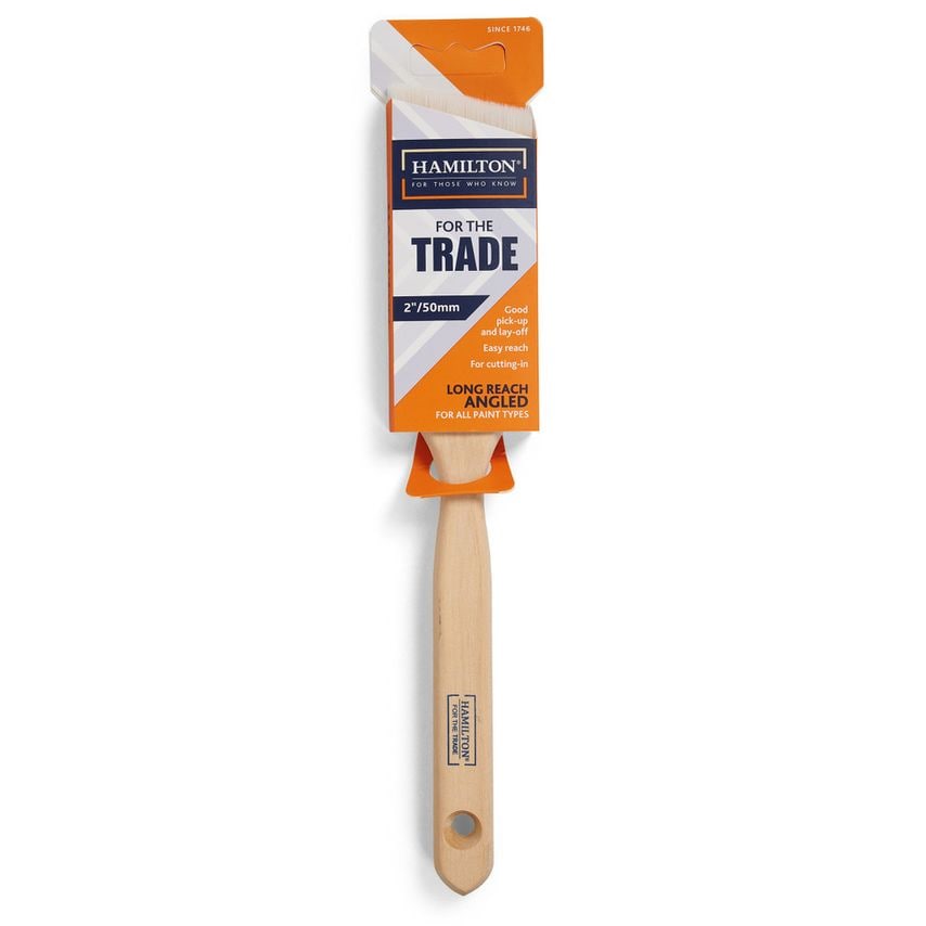 For the Trade 3160101-20 Long Handle Angled Brush - 2"