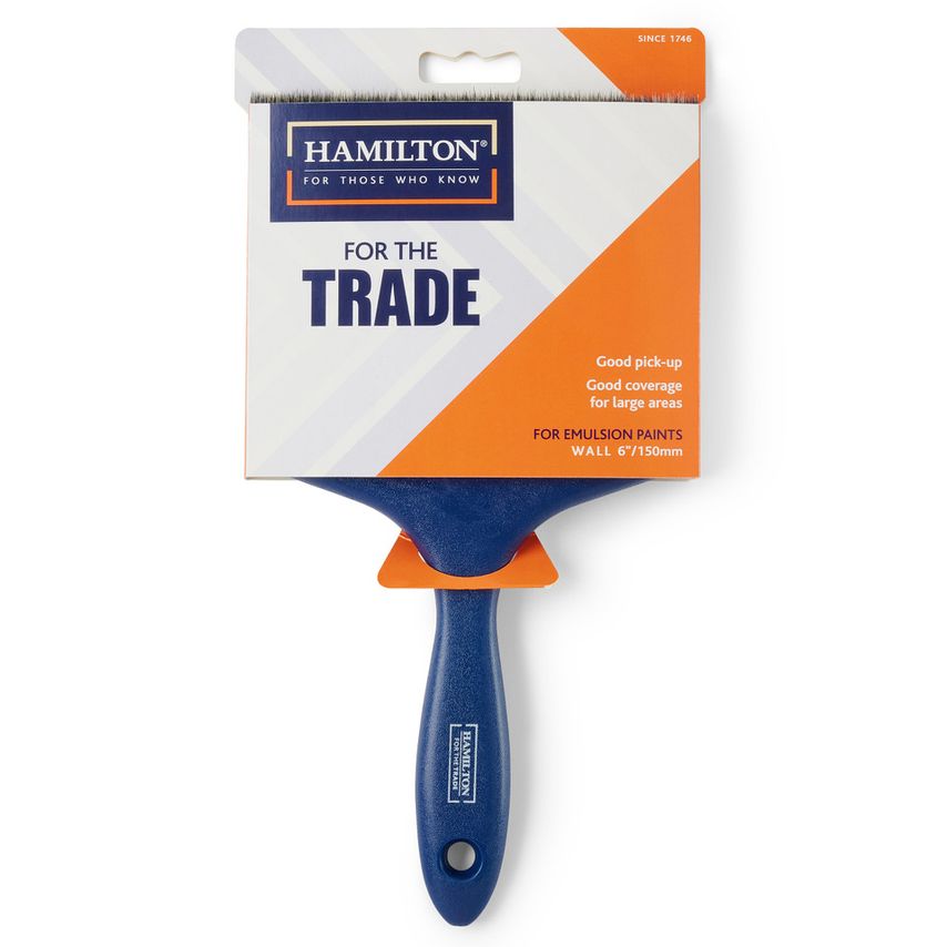 For the Trade 3220201-60 Emulsion Wall Brush - 6"