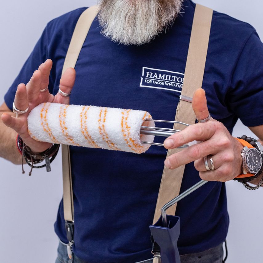 For the Trade 3281101-90 Medium Pile Roller Sleeve - 9"