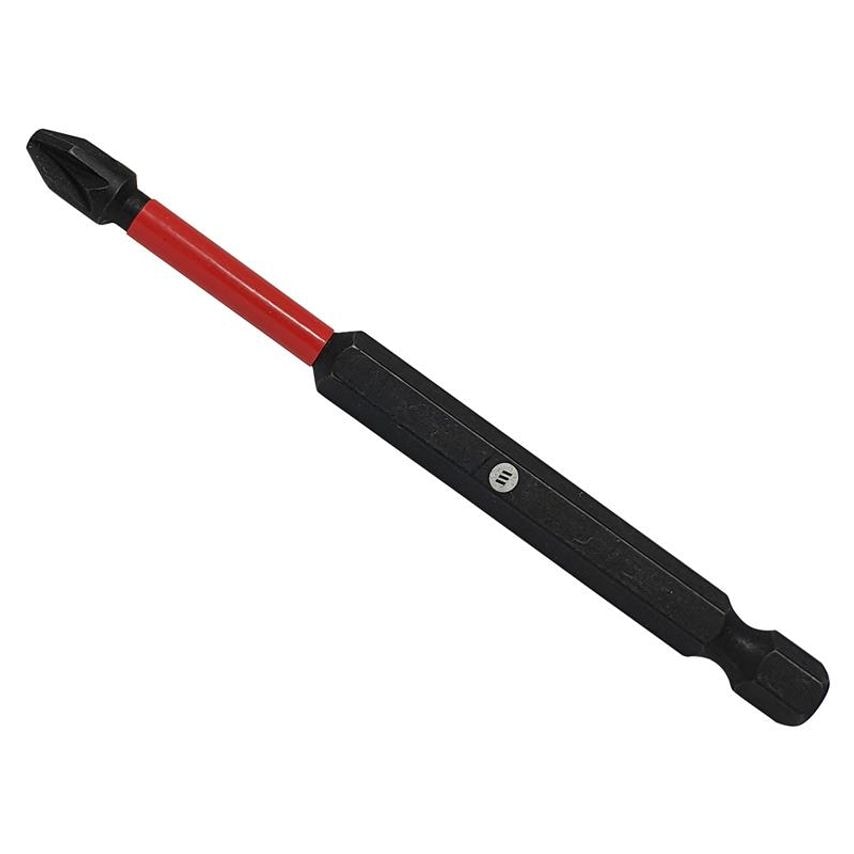 ForgeFast Pozidriv Compatible Impact Bit PZ2 x 89mm (Card 2)