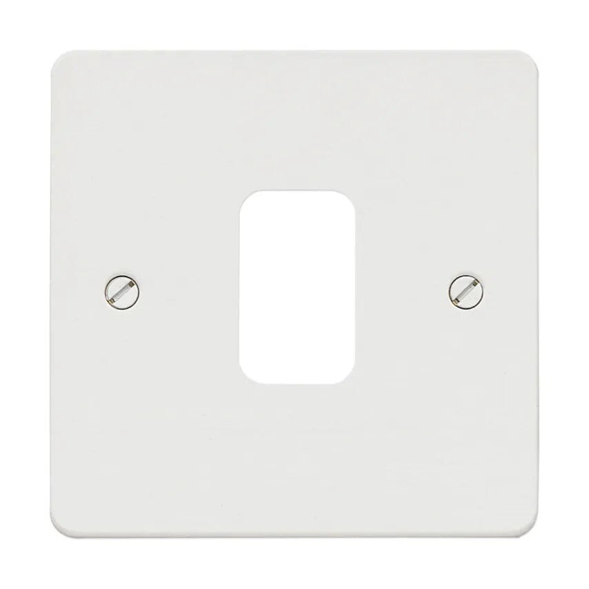Frontplate 1 Module Mounting Frame 86 x 86mm White
