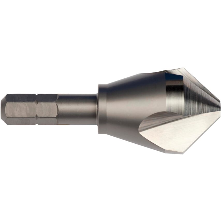 G107 16.50mm HSS-E 3FL 90DEGCOUNTERSINK Hexagon Shank