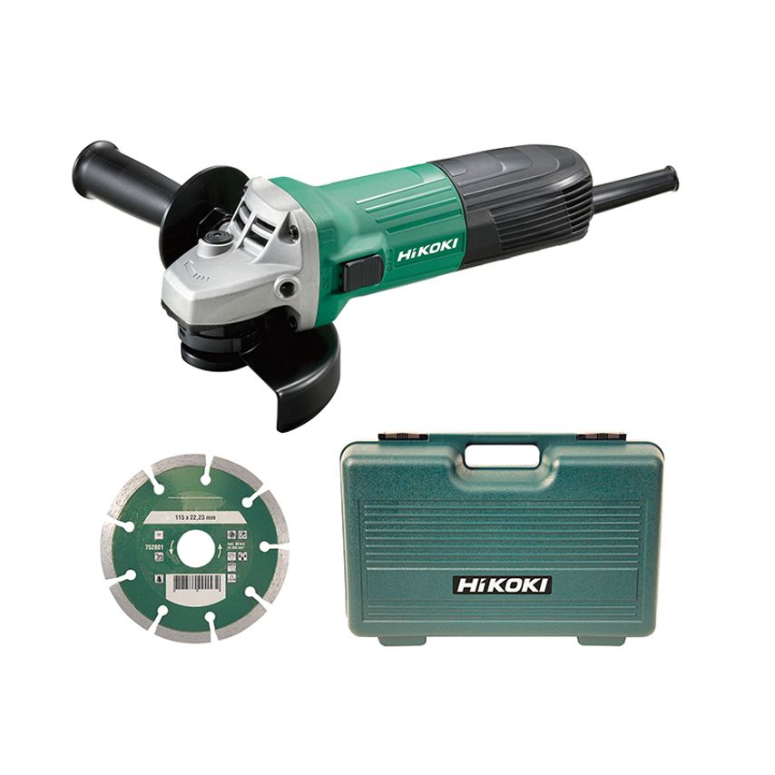 G12STX/J8 Angle Grinder 115mm Diamond Blade Case 600W 110V
