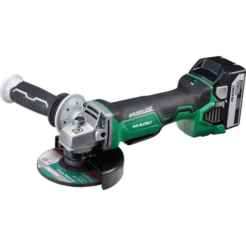 G18DBBALJJZ Angle Grinder Braked Brushless 18V 2X5.0AH Li-ion