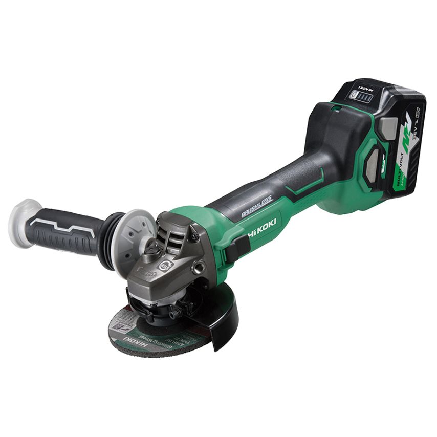 G3612DA/JRZ Multi-Volt Angle Grinder 115mm 36V 2 x 2.5Ah Li-ion HIKG3612DAJR