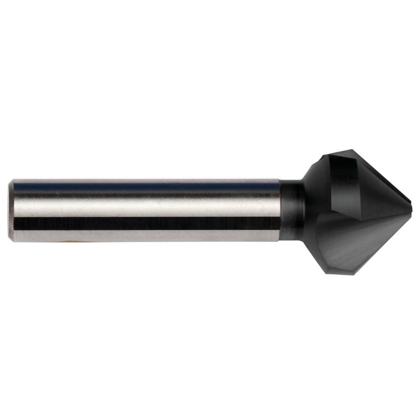 G506 6.30MM HSS TiAlN 3FL 90DEGCSK Tri-Flat Shank DIN 335C