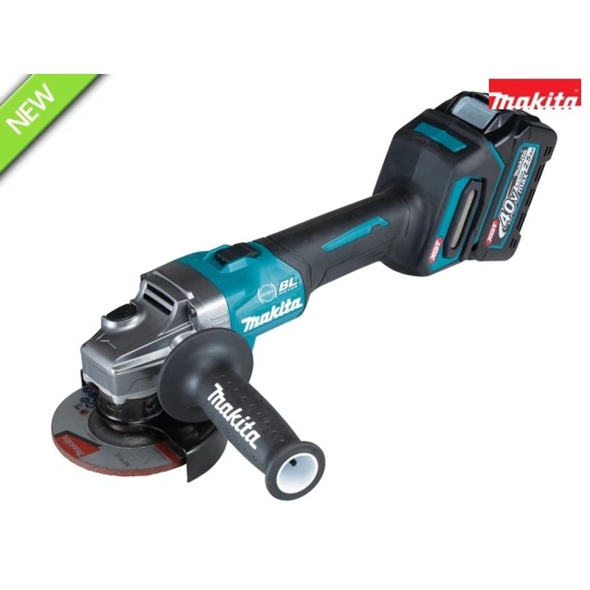 GA004GD201 XGT 40Vmax BL Angle Grinder 115mm 40V 2 x 2.5Ah Li-ion