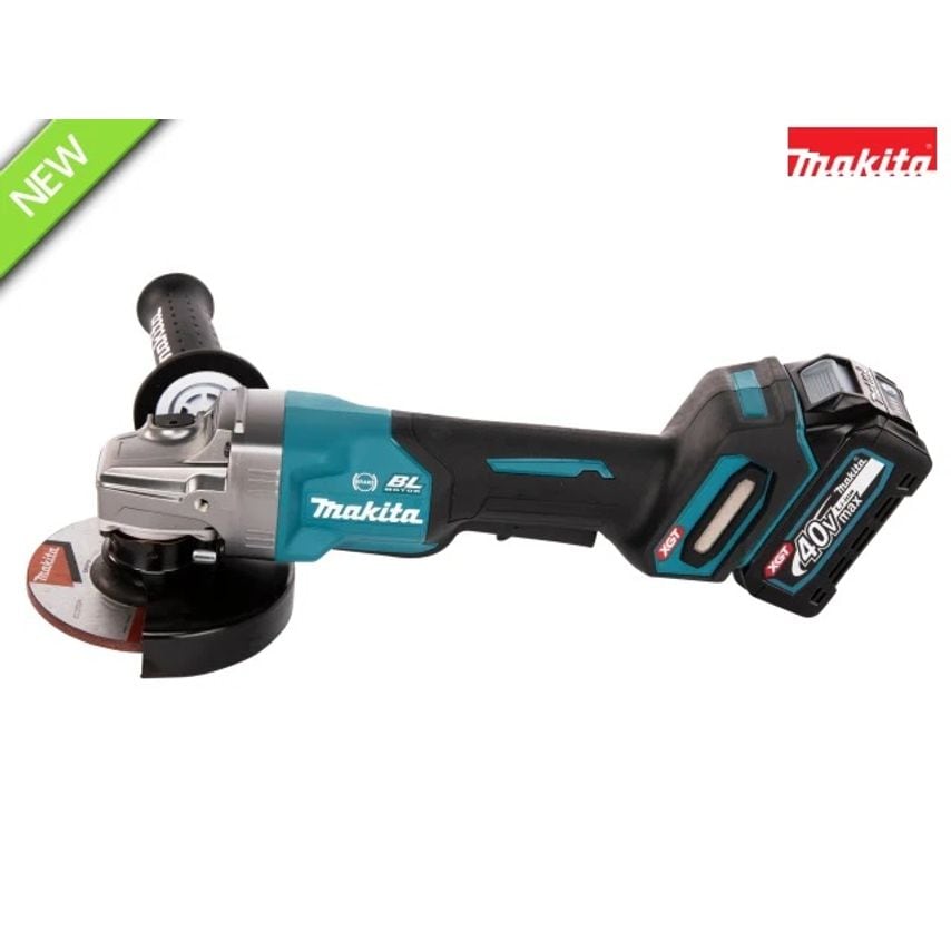 GA013GD201 XGT 40Vmax BL Paddle Switch Grinder 125mm 40V 2 x 2.5Ah Li-ion