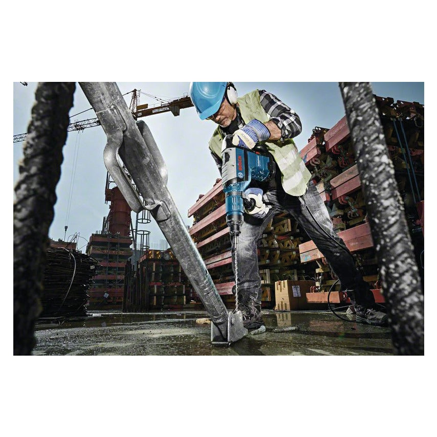 GBH 8-45 D SDS-Max 2 Mode Rotary Hammer Drill in Carry Case with Accessory Set 110V - 0 611 265 160