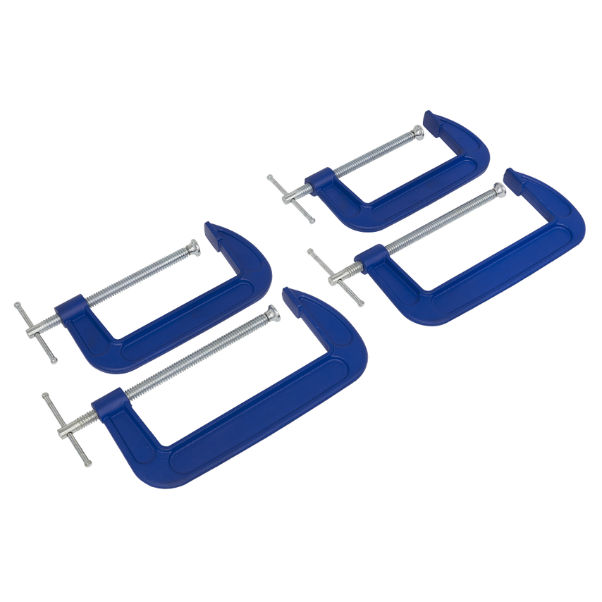 G-Clamp Set 4 Piece - 150mm & 200mm