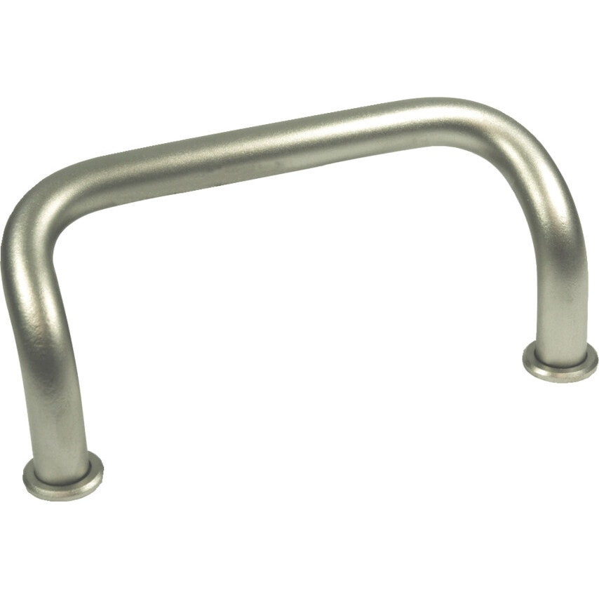 GN425.1-10-120-NI Cabinet "U' Handle; Angled; Stainless Steel