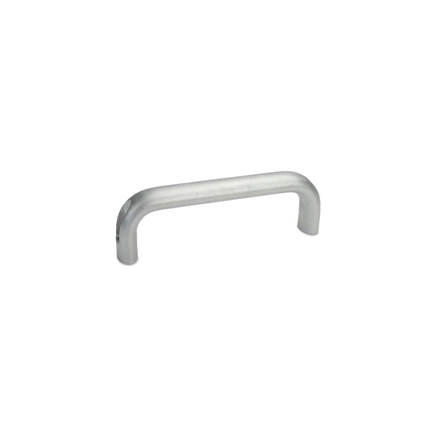 GN565.1-20-128-BL Cabinet "U' Handle; Aluminium; Blank