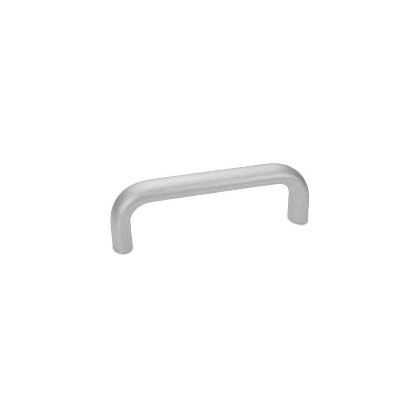 GN565-20-128-BL Cabinet "U' Handle; Aluminium; Blank