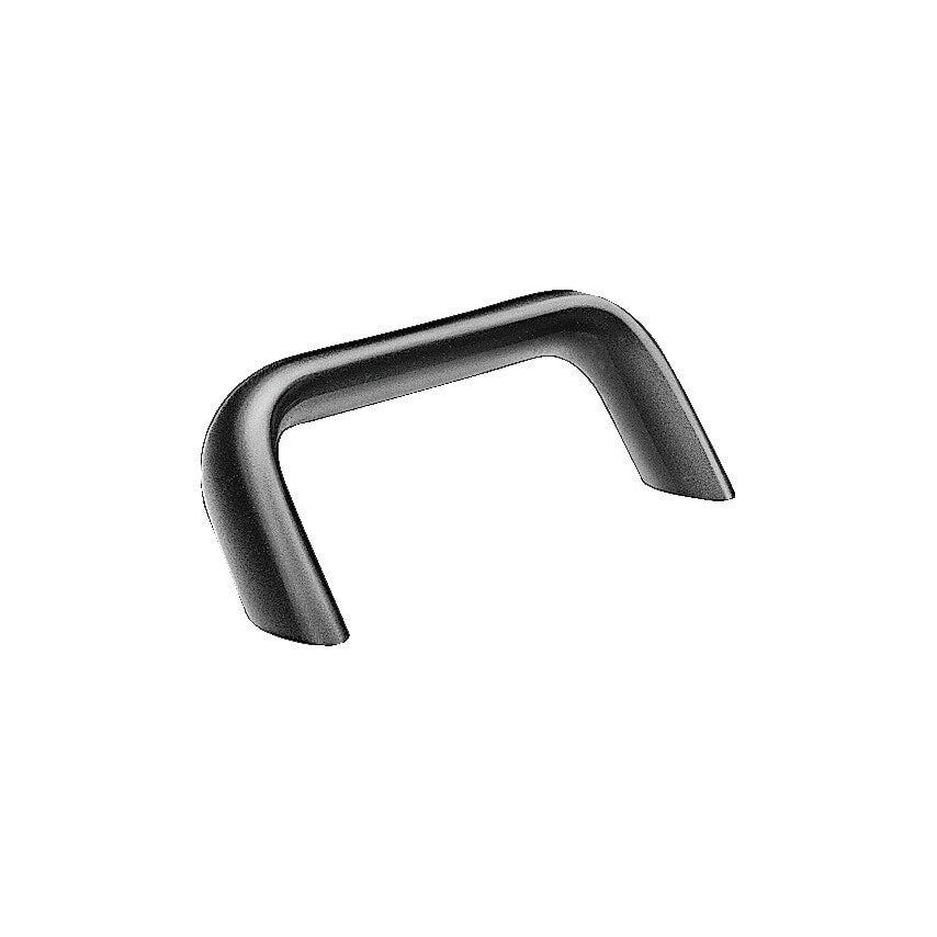 GN565.2-26-128-A-SW Cabinet "U' Handle; Aluminium; Black