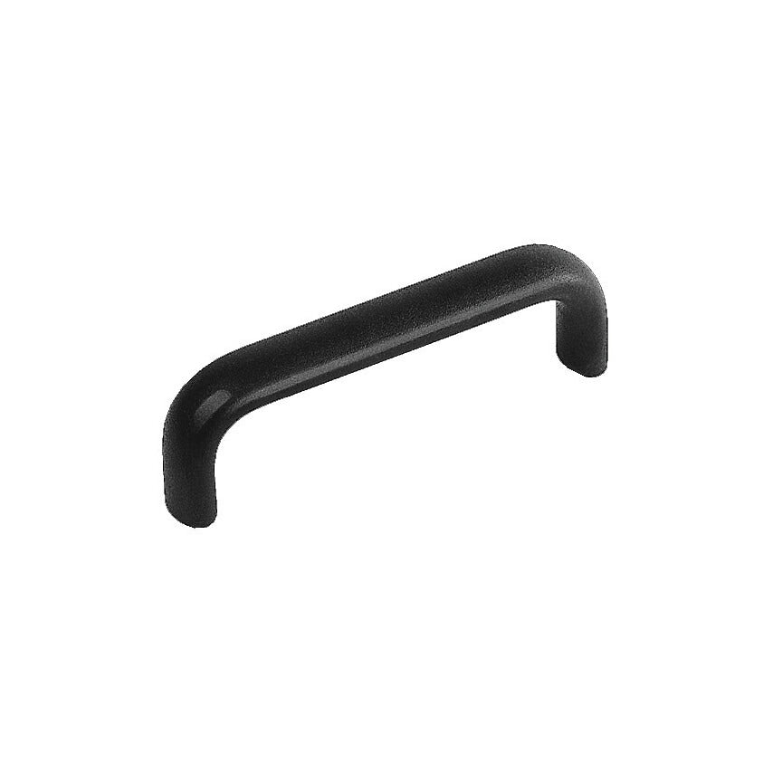 GN565-26-160-SW Cabinet "U' Handle; Aluminium; Black