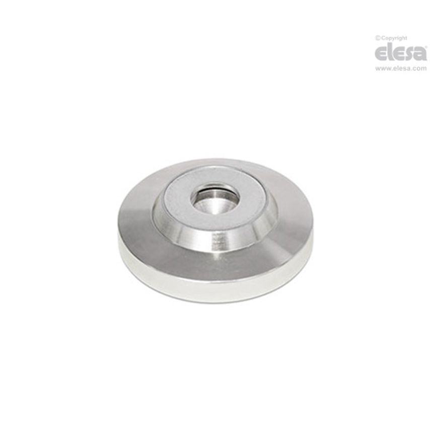 GN 63115 Thrust Pads with Elastic Ring Stainless Steel with Steel Clamping Surface GN 6311.5-60-15.5-OS