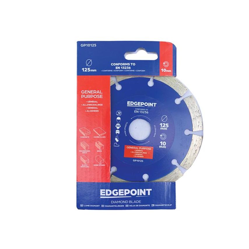 GP10125 General-Purpose Diamond Blade 125mm EDGDBGP10125