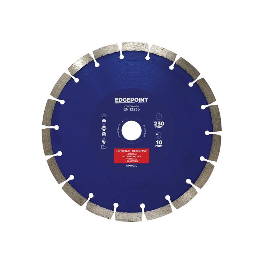 GP10230 General-Purpose Diamond Blade 230mm EDGDBGP10230
