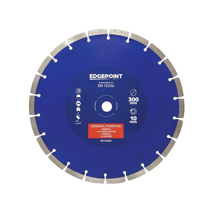 GP10300 General-Purpose Diamond Blade 300mm EDGDBGP10300