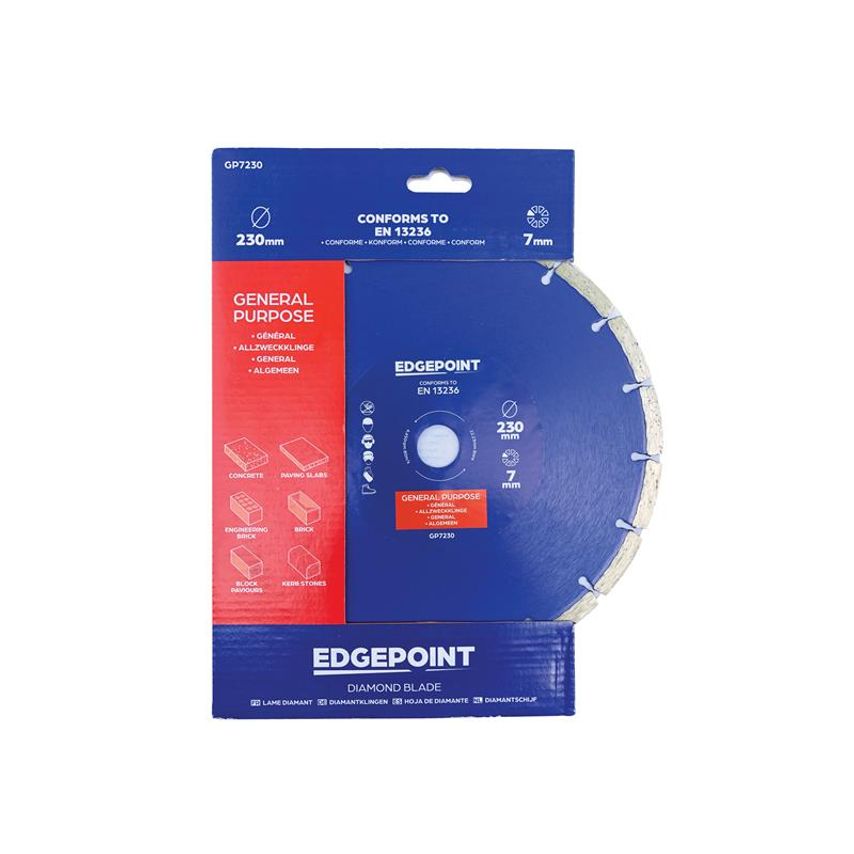 GP7230 General-Purpose Diamond Blade 230mm EDGDBGP7230