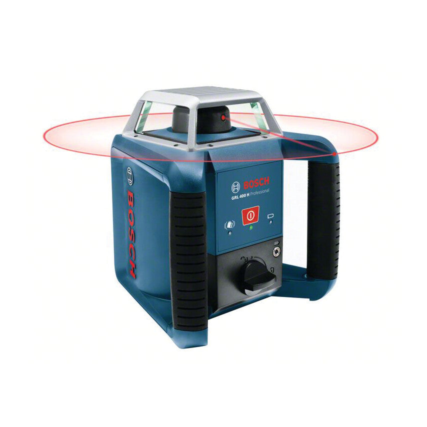 GRL 400 H Rotation Laser Level in Carrying Case with Accessory Set - 0 601 061 800