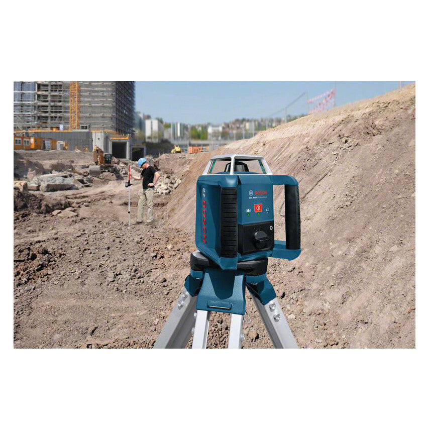 GRL 400 H Rotation Laser Level in Carrying Case with Accessory Set - 0 601 061 800