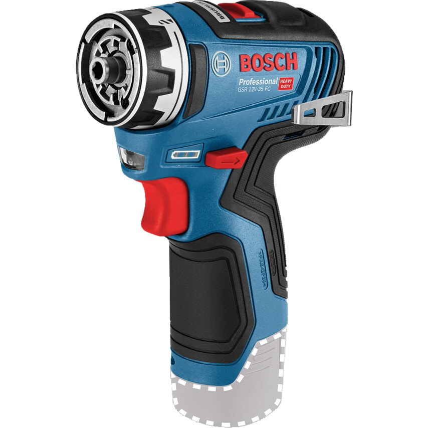 GSR 12V-35 FC 12V Cordless Brushless FlexiClick Drill Driver Body Only Version - No Batteries Or Charger Or Attachments Supplied