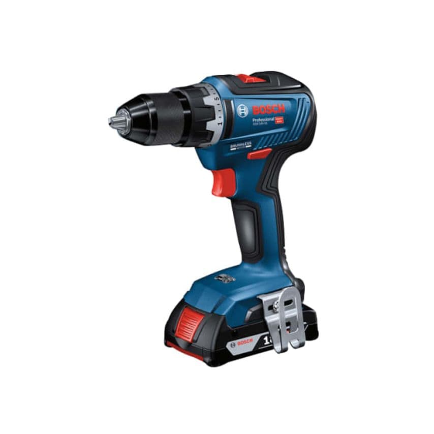 GSR 18V-55 Professional Drill Driver 18V 2 x 2.0Ah Li-ion - BSH6019H5271
