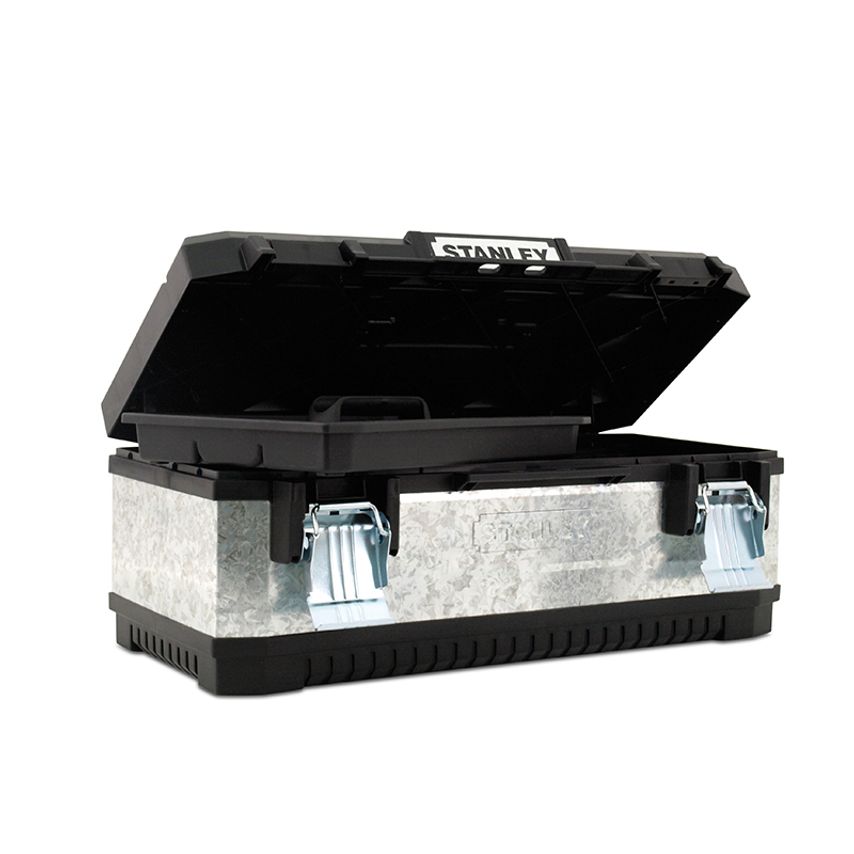 Galvanised Metal Toolbox 50cm (20in) STA195618