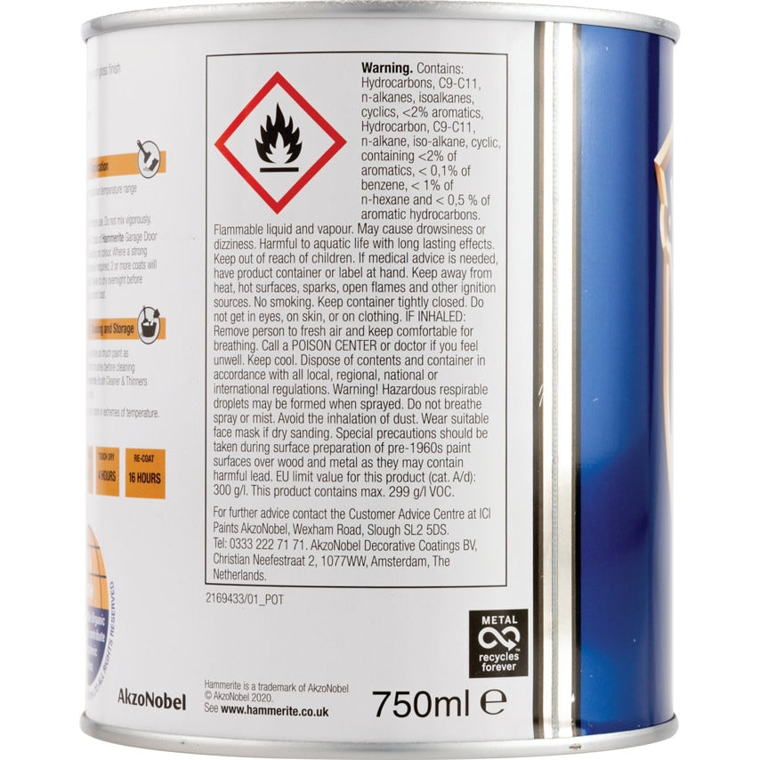 Garage Door Paint, White, 750ml
