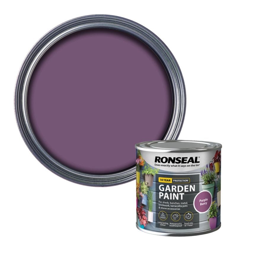 Garden Paint 250ml Purple Berry