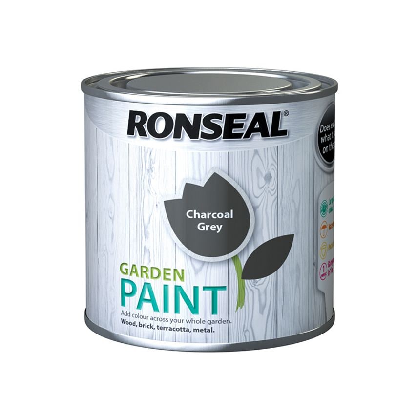 Garden Paint Charcoal Grey 250ml RSLGPCG250