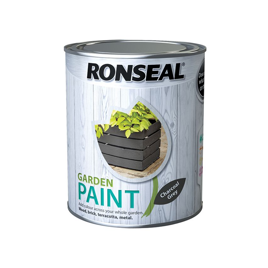 Garden Paint Charcoal Grey 750ml RSLGPCG750