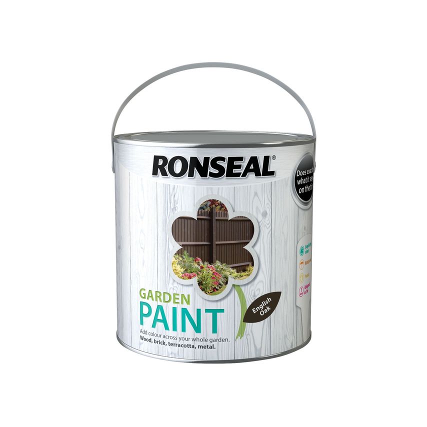 Garden Paint English Oak 2.5 Litre