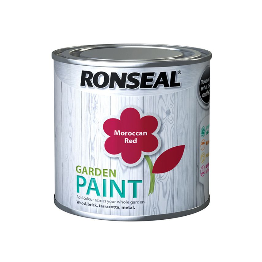 Garden Paint Moroccan Red 250ml RSLGPMR250