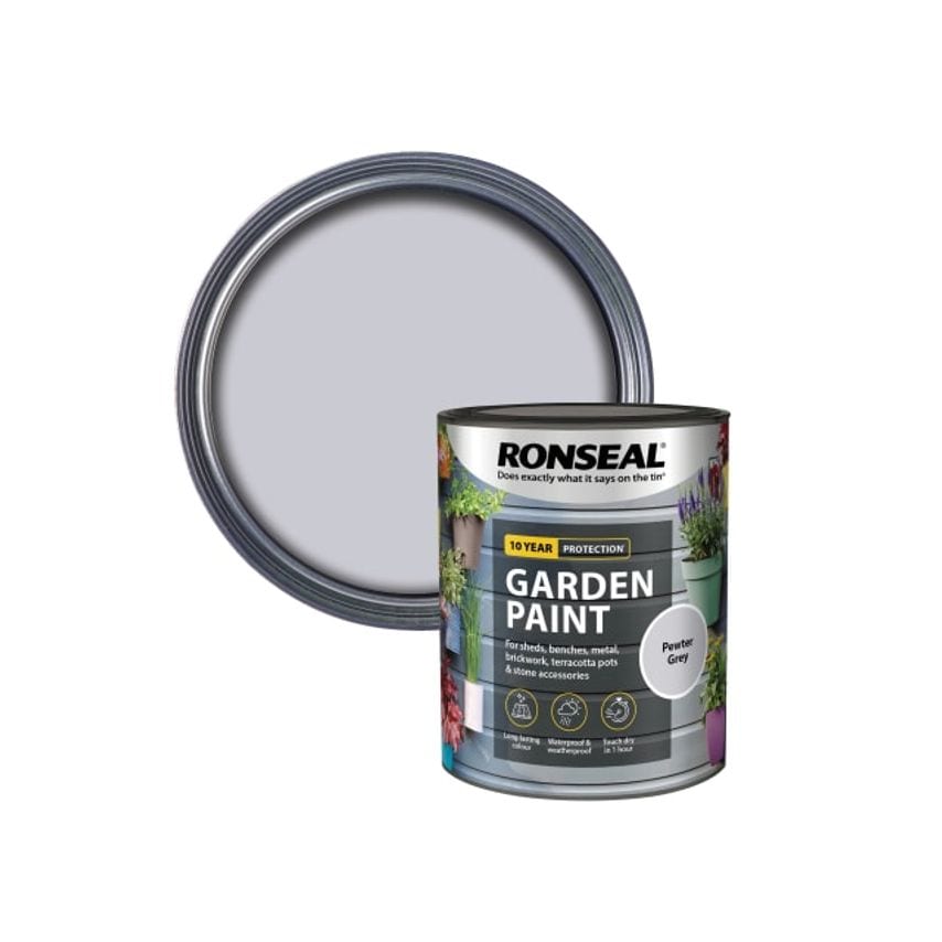 Garden Paint Pewter Grey 750ml