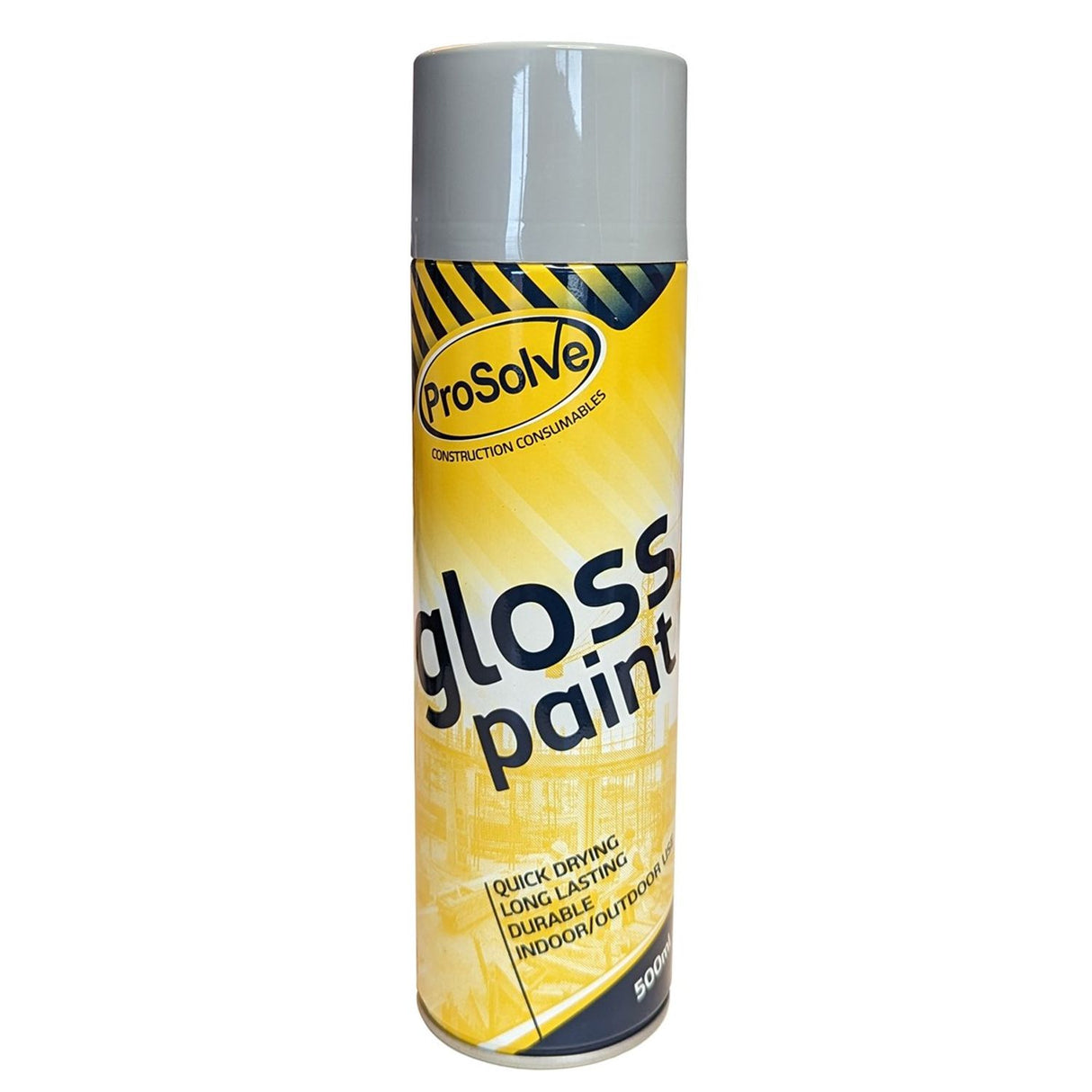 Gloss Grey Paint 500ml Aerosol (Ral 7004)