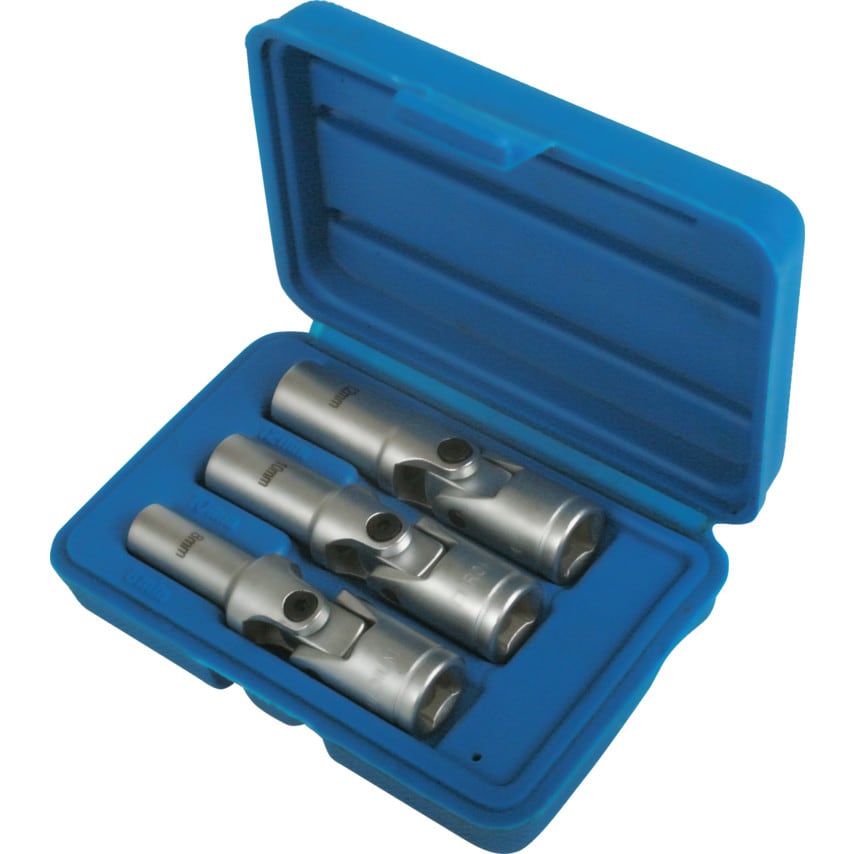 Glow Plug Socket Set 3/8"D 3 Piece