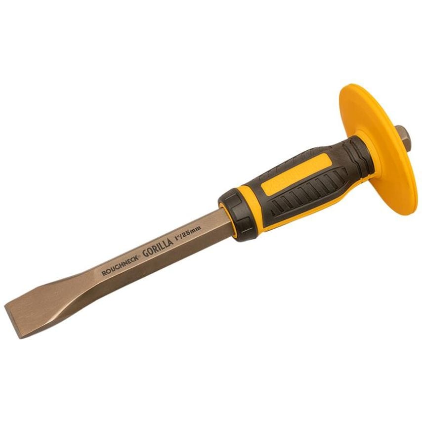 Gorilla Cold Chisel with Non-Slip Hand Guard 25 x 279mm (1 x 11in) ROU31921
