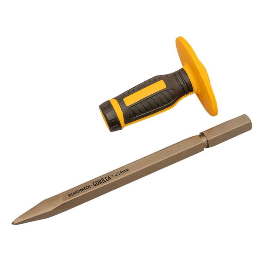Gorilla Concrete Pick with Non-Slip Hand Guard 4 x 279mm (5/32 x 11in) ROU31929