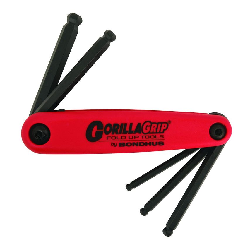 Gorilla Grip Hex Fold Up Keys 5-10mm BPT BF5M, 12897