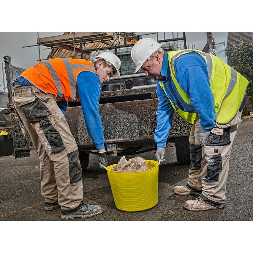Gorilla Tub Shallow 35 litre - Yellow GORTUB35