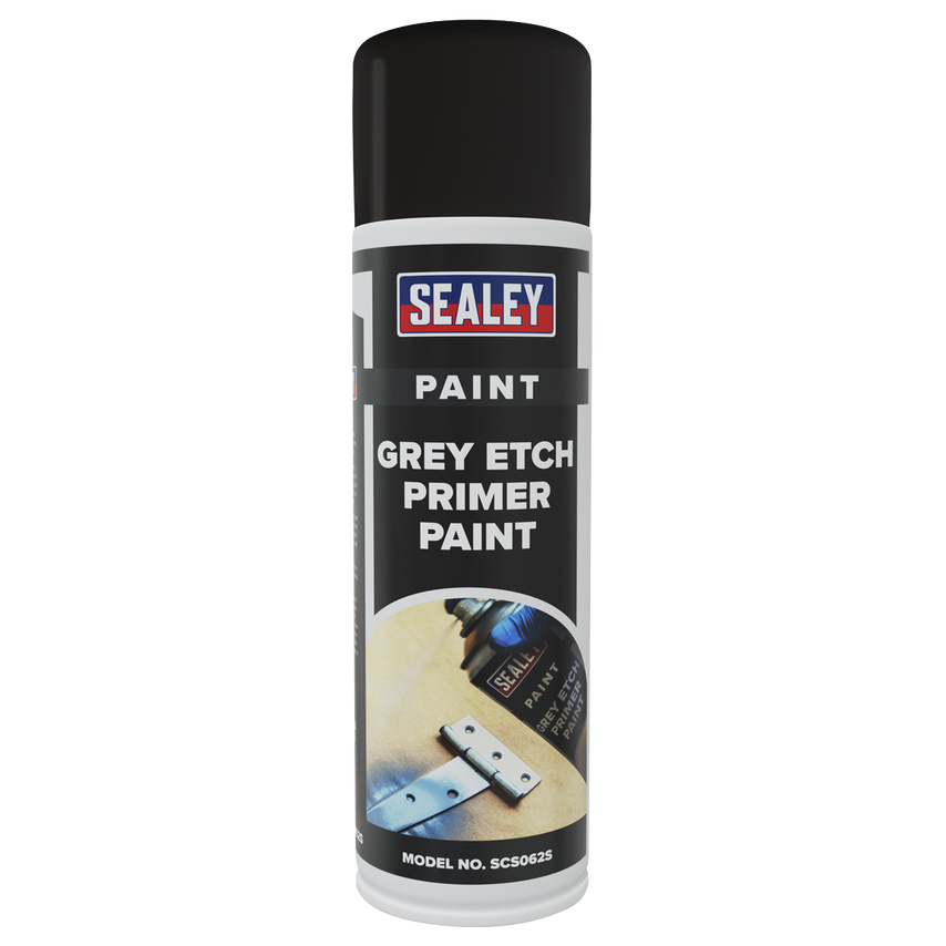 Grey Etch Primer Paint 500ml, Pack of 6