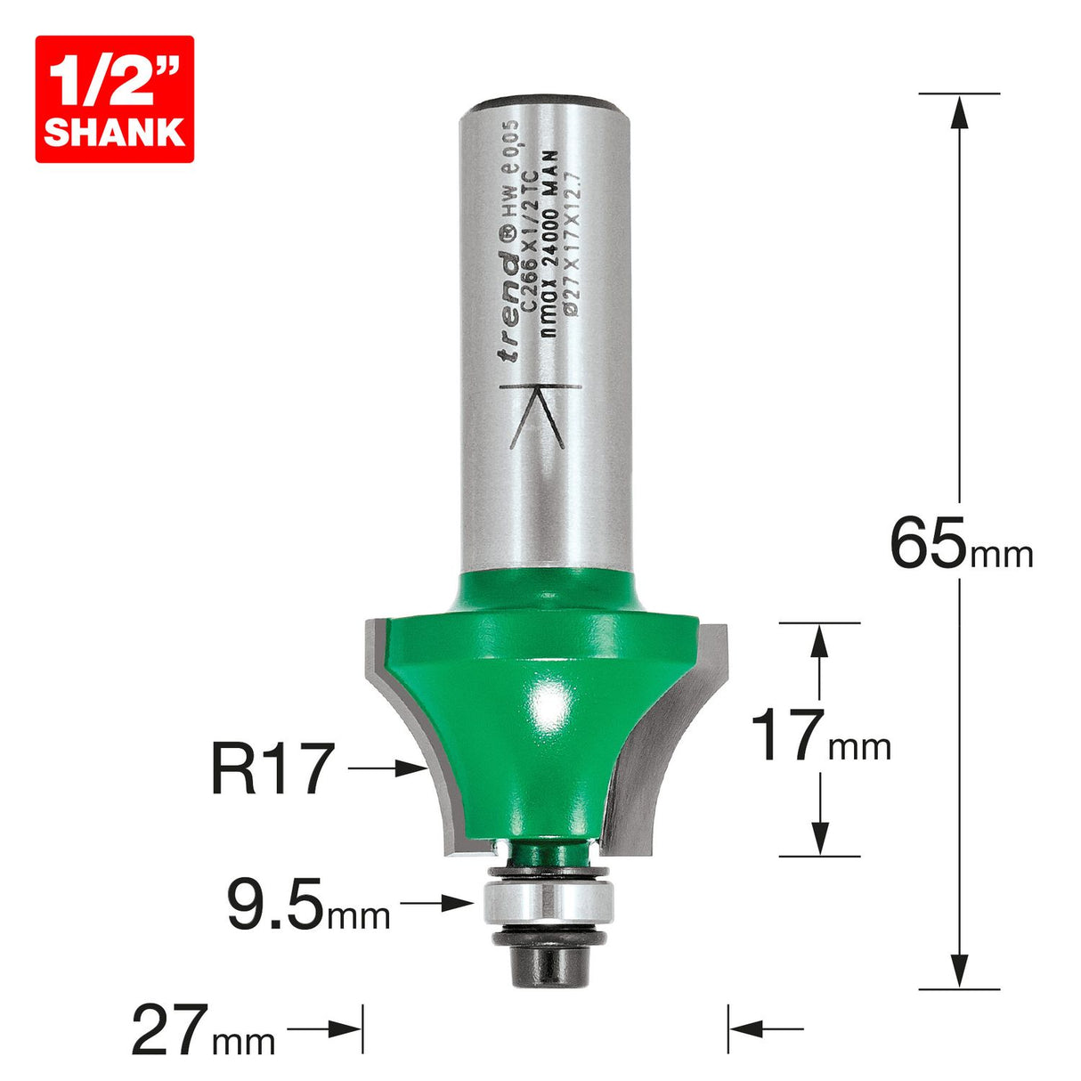 Guided Glazing Bar Cutter - C266X1/2TC