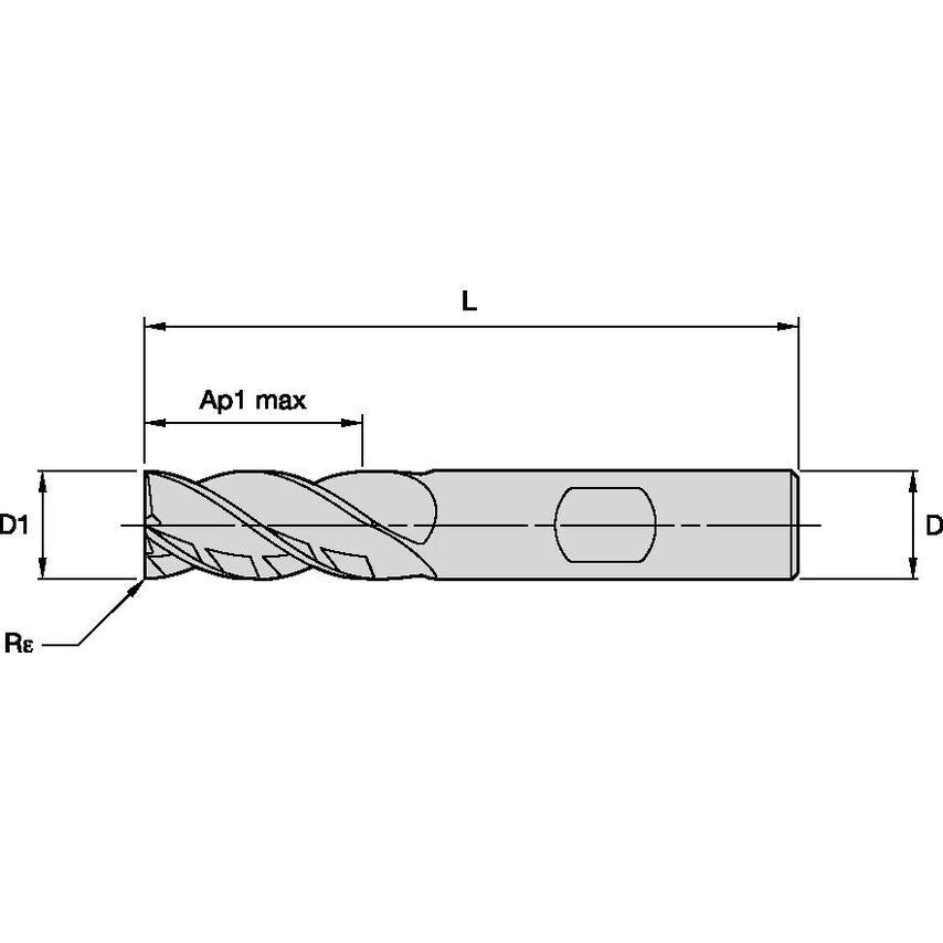 H1TE4RA0500L150HBR030 E.M Harvi I TE 1/2X1/2X1 1/2X4