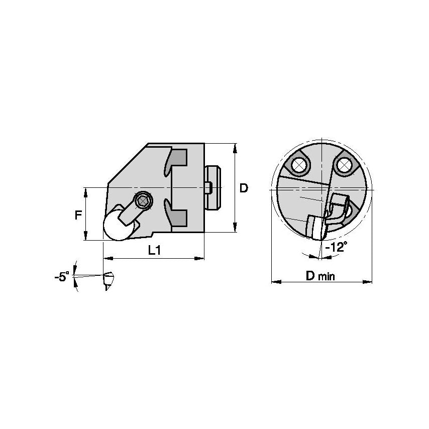H24CRGNR4 C Boring Head D1.50 L1.63