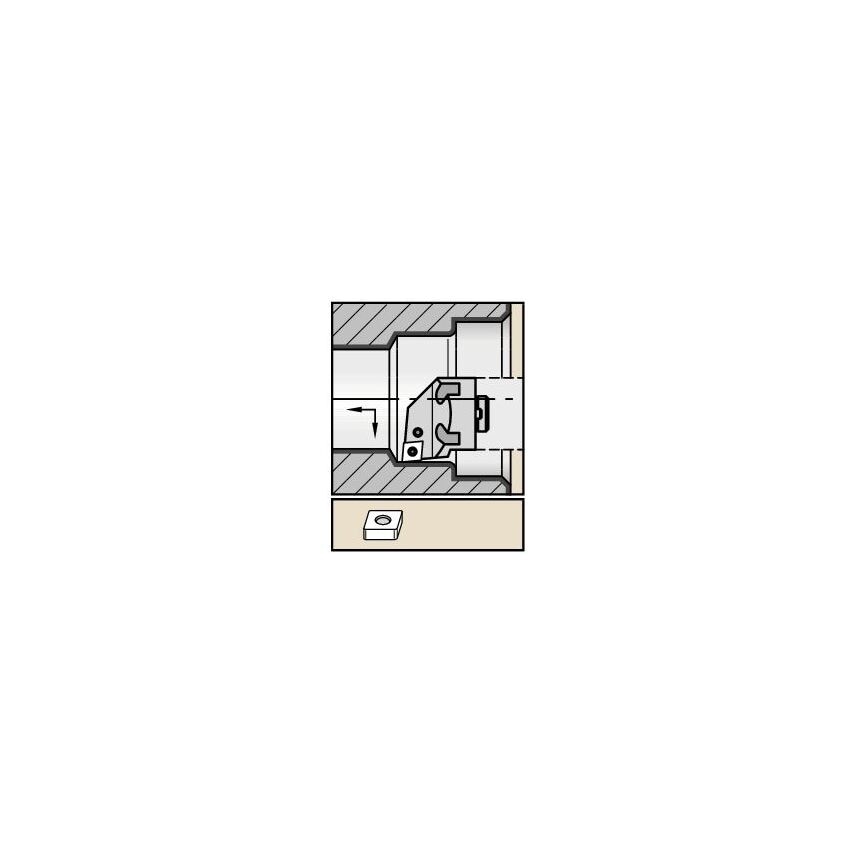 H40PCLNL12 P Boring Head D40, 0MM L41, 0MM