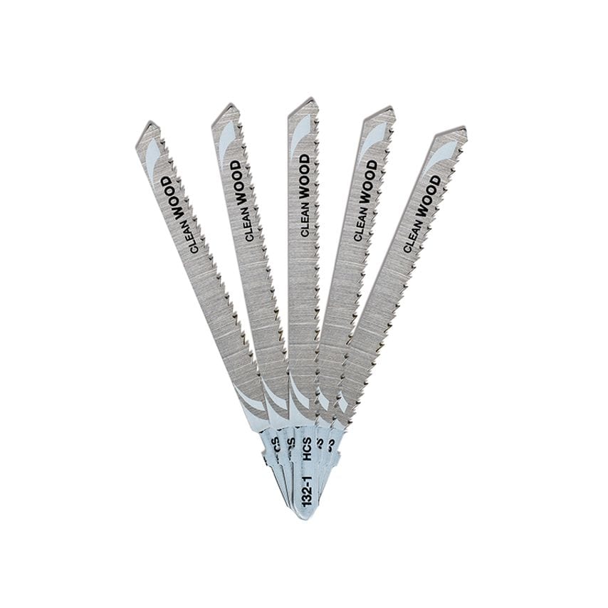 HCS Wood Jigsaw Blades Pack of 5 T101BR DEWDT2053QZ
