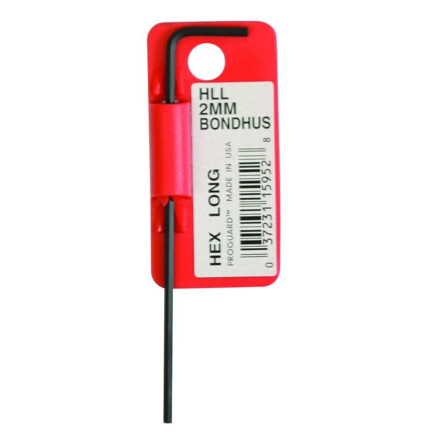 HL2.5L Barcoded Hex Key, 2.5mm, 15954