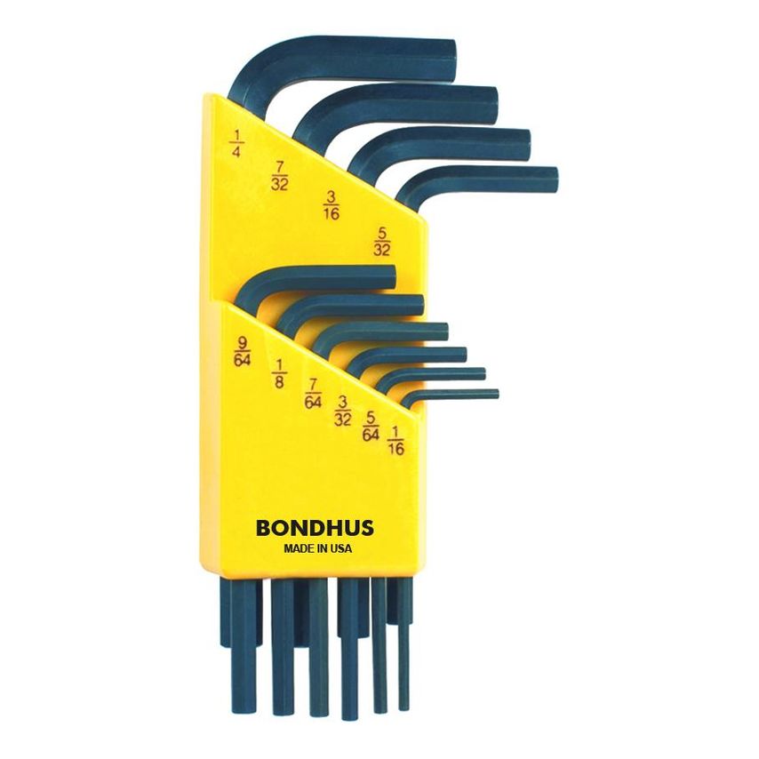 HLX10S Hex Key Set 1/16"-1/4", 12238